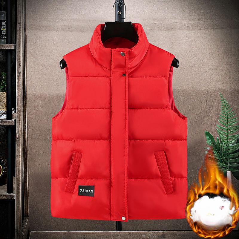 Жилет для мужчин осень и зима корейский модный теплый пуховик хлопковый толстый жилет без рукавов и красивая куртка-камисоль 3XL красный
Жилет для мужчин осень и зима корейский модный теплый пуховик хлопковый толстый жилет без рукавов и красивая куртка-камисоль 3XL красный
