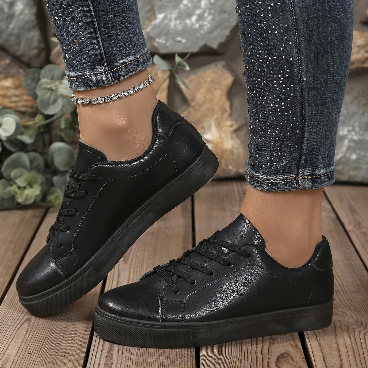 2026 New White Versatile Couple Skate Shoes Unisex Sports Casual Flat Plus Size Sneakers 35 чёрный
2026 New White Versatile Couple Skate Shoes Unisex Sports Casual Flat Plus Size Sneakers 35 чёрный
