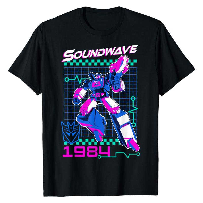 Decepticon Warrior TShirt Transformers Soundwave Classic Robot Character Printed Crew Neck Cotton Soft Oversized Tops M
Decepticon Warrior TShirt Transformers Soundwave Classic Robot Character Printed Crew Neck Cotton Soft Oversized Tops M
