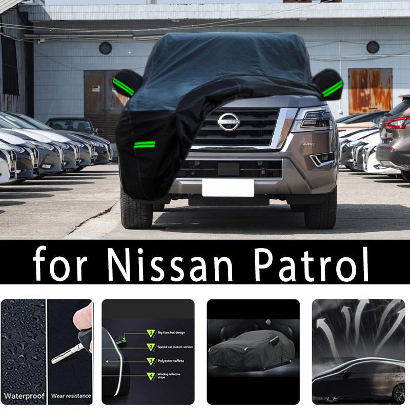 For Nissan Patrol Outdoor Protection Full Car Covers Snow Cover Sunshade Waterproof Dustproof Exterior Car accessories
For Nissan Patrol Outdoor Protection Full Car Covers Snow Cover Sunshade Waterproof Dustproof Exterior Car accessories