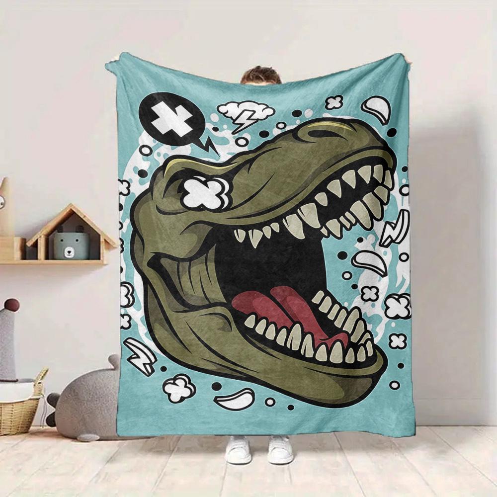 1pc Dino Roar Lightweight Flannel Blanket, Comfortable and Warm Blanket, for Office and Camping Sofa Bed, Livingroom084 130cmx150cm
1pc Dino Roar Lightweight Flannel Blanket, Comfortable and Warm Blanket, for Office and Camping Sofa Bed, Livingroom084 130cmx150cm