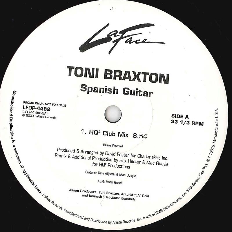 12inch Record TONI BRAXTON - Spanish Guitar / He Wasn t Man Enou LFDP4482PROMO LA FACE 2000 US Dance & Electronica Used
12inch Record TONI BRAXTON - Spanish Guitar / He Wasn t Man Enou LFDP4482PROMO LA FACE 2000 US Dance & Electronica Used
