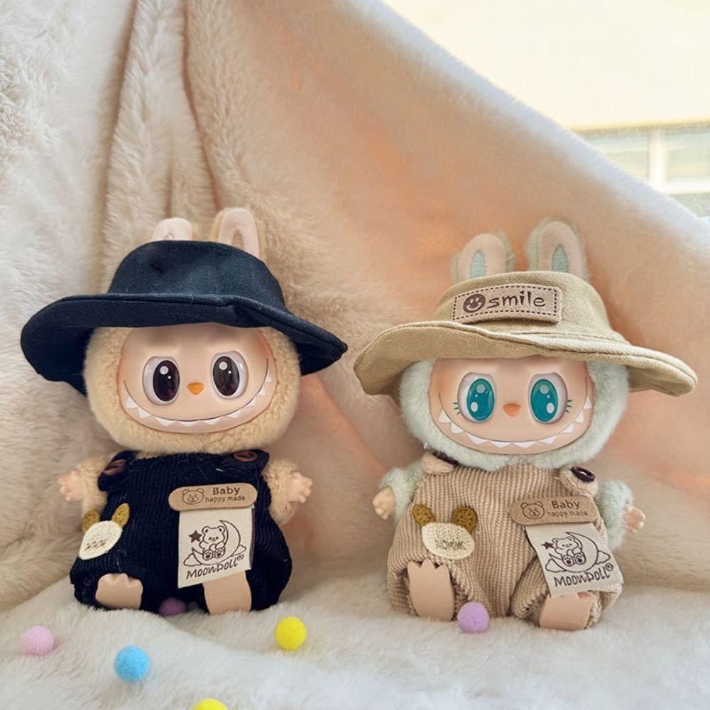 Bear suspender Labubu II Plush Doll Outfit Dress Suit Mini Cotton Doll s Clothes Dress-up Doll кавовий
Bear suspender Labubu II Plush Doll Outfit Dress Suit Mini Cotton Doll s Clothes Dress-up Doll кавовий