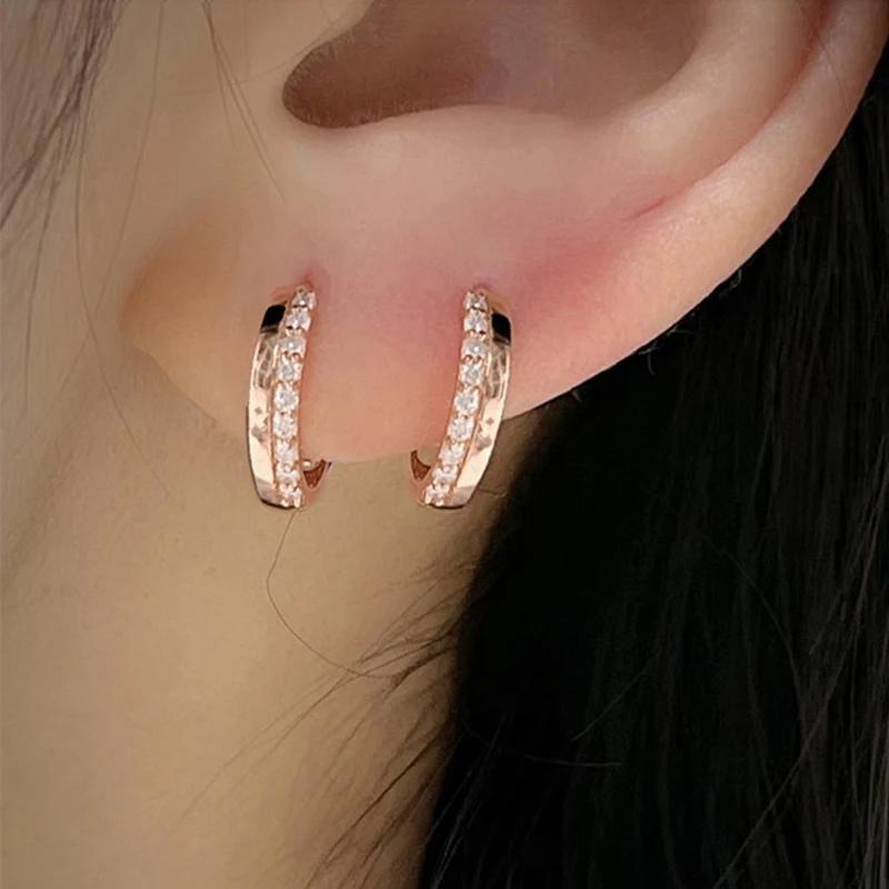 CAOSHI Versatile Luxury Women s Hoop Earrings Intersperse Bling Bling Cubic Zirconia Wedding Chic Jewelry Daily Wear Accessories
CAOSHI Versatile Luxury Women s Hoop Earrings Intersperse Bling Bling Cubic Zirconia Wedding Chic Jewelry Daily Wear Accessories