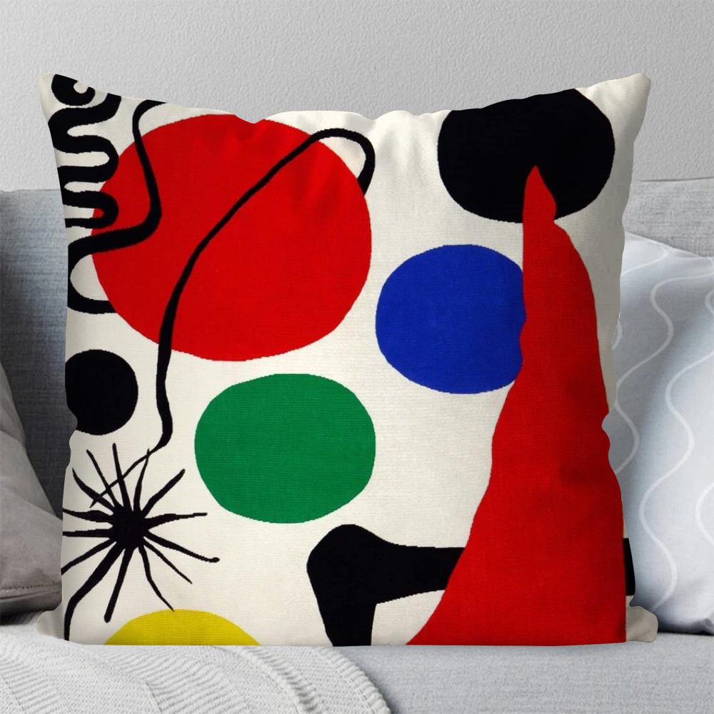 1pc Joan Miros Art Painting Pillow Case Square Pillow Bedroom Sofa Leisure Comfort Cushion Car Living Room Home Decoration 40X40 20x20Inch
1pc Joan Miros Art Painting Pillow Case Square Pillow Bedroom Sofa Leisure Comfort Cushion Car Living Room Home Decoration 40X40 20x20Inch