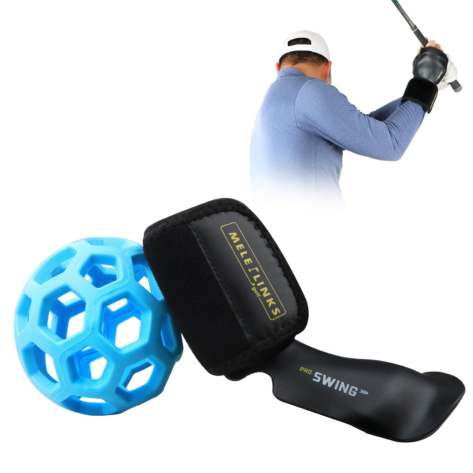 Golf training golf practice hand triangle swing practice blue black ball, equipment, equipment, +
Golf training golf practice hand triangle swing practice blue black ball, equipment, equipment, +