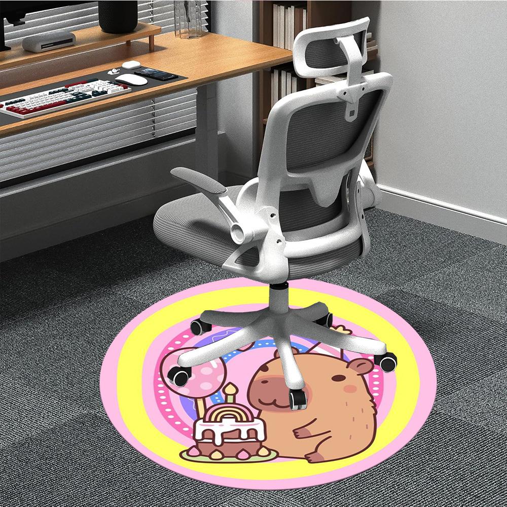 1pc Capybara Party Chair Carpet for Office Non-Slip Mat for Office - Decorative Floor Mat yy251030243 80cm by 80cm
1pc Capybara Party Chair Carpet for Office Non-Slip Mat for Office - Decorative Floor Mat yy251030243 80cm by 80cm