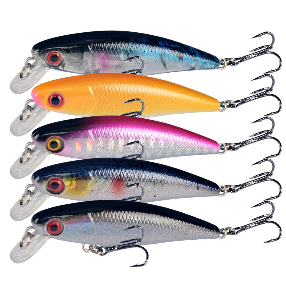 5PCS 10Reinforced hook for freshwater small humpback5Colorful lure bait minnow6.5cm4gBionic artificial hard bait 6.5cm 4g
5PCS 10Reinforced hook for freshwater small humpback5Colorful lure bait minnow6.5cm4gBionic artificial hard bait 6.5cm 4g