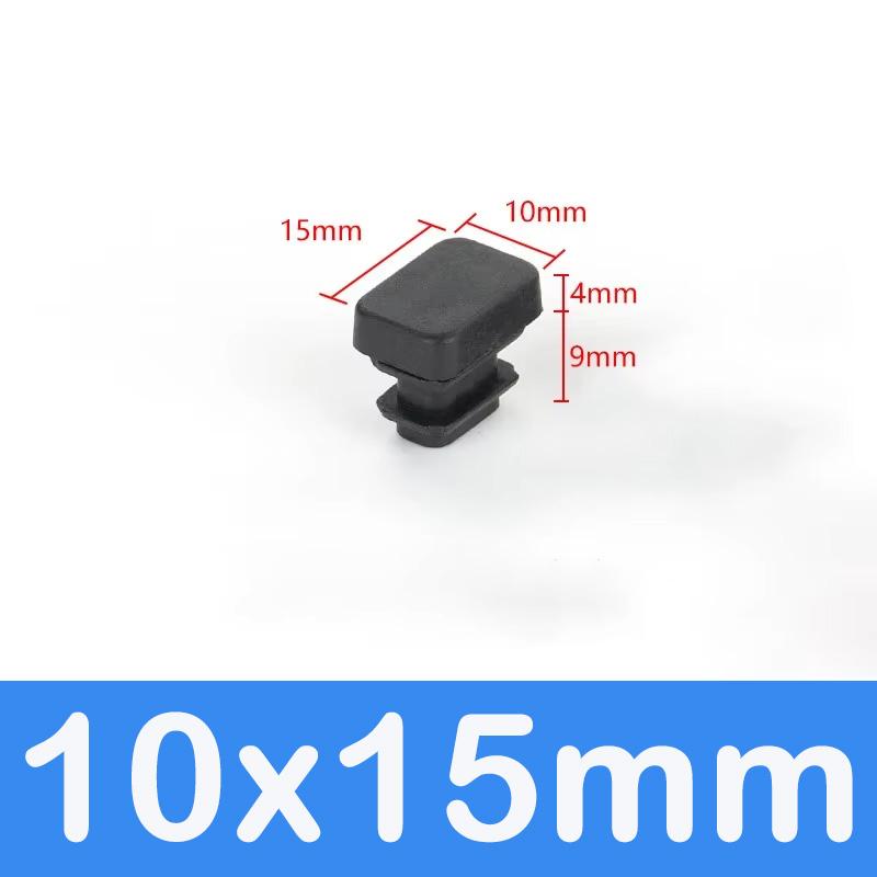 Rectangular Pipe Tube Cap Insert Plugs Black Plastic Blanking End Caps 10x15mm-60x100mm Furniture Tables Chairs Foot Pads
Rectangular Pipe Tube Cap Insert Plugs Black Plastic Blanking End Caps 10x15mm-60x100mm Furniture Tables Chairs Foot Pads