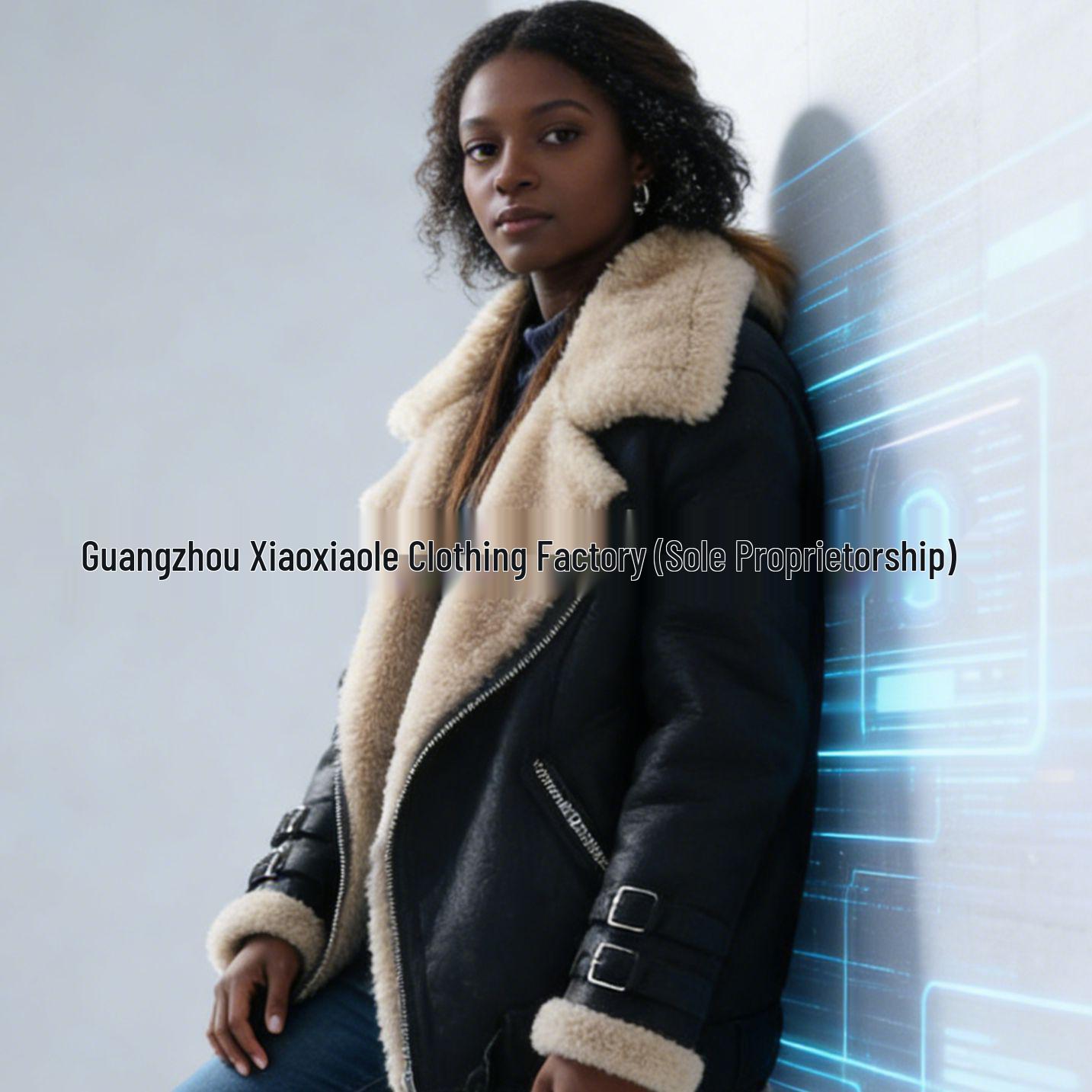 Жіноча куртка зі замші та овечої вовни з коміром, оздобленим хутром XXXL
Жіноча куртка зі замші та овечої вовни з коміром, оздобленим хутром XXXL