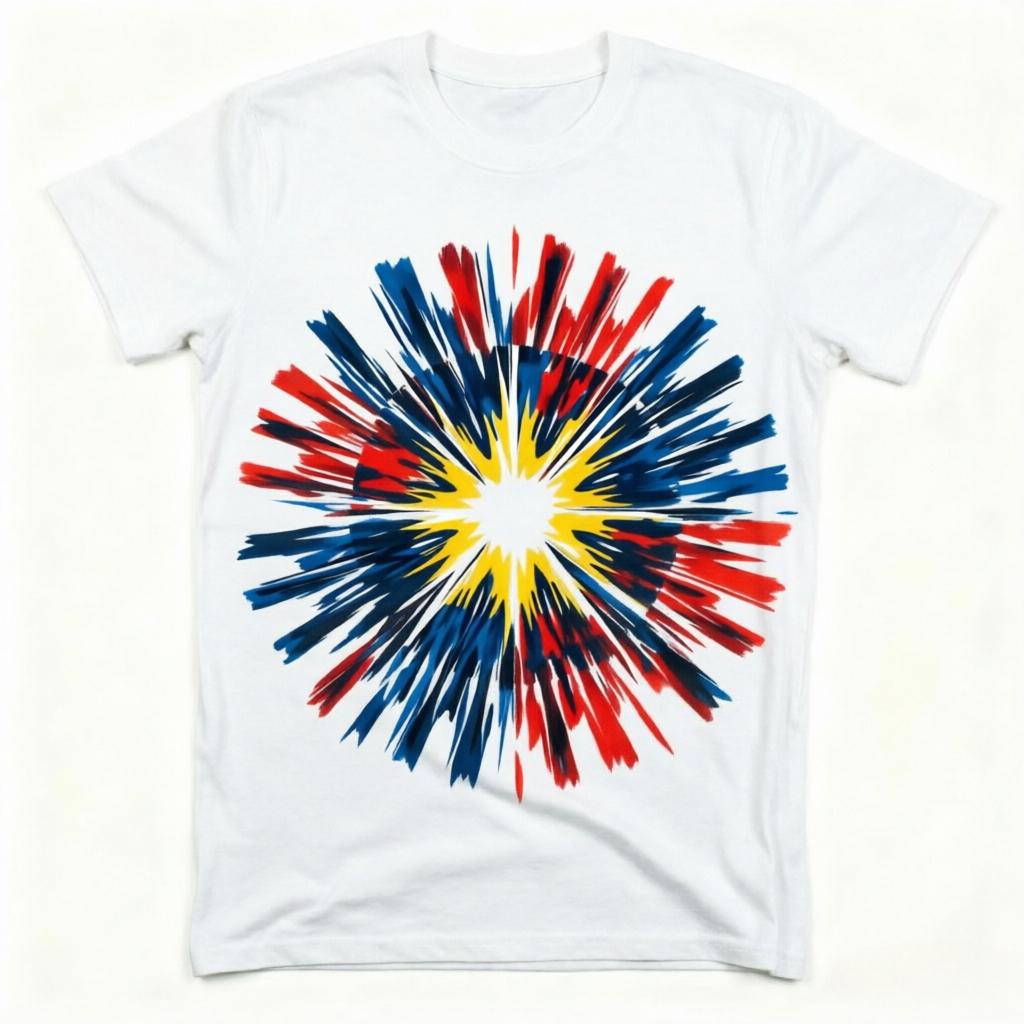 Retro Colorful Explosion Graphic TShirt 100 Cotton Breathable Unisex Red Oversized Tee Streetwear Top 4XL
Retro Colorful Explosion Graphic TShirt 100 Cotton Breathable Unisex Red Oversized Tee Streetwear Top 4XL