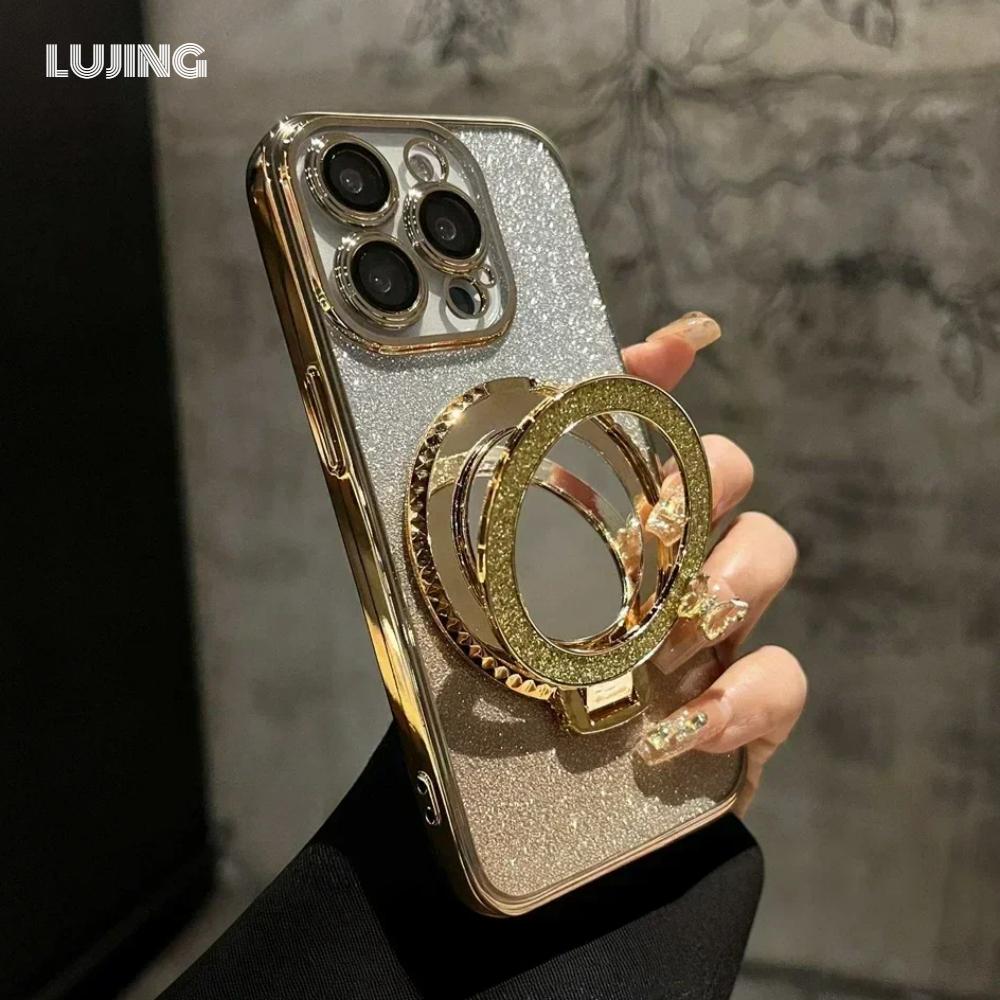 Роскошный блестящий зеркальный чехол-подставка для iPhone 16 15 14 13 12 Pro Max 11 X Xr XsMax 7 8 Plus с кронштейном и градиентным покрытием для макияжа for iPhone 16 Plus чёрный
Роскошный блестящий зеркальный чехол-подставка для iPhone 16 15 14 13 12 Pro Max 11 X Xr XsMax 7 8 Plus с кронштейном и градиентным покрытием для макияжа for iPhone 16 Plus чёрный