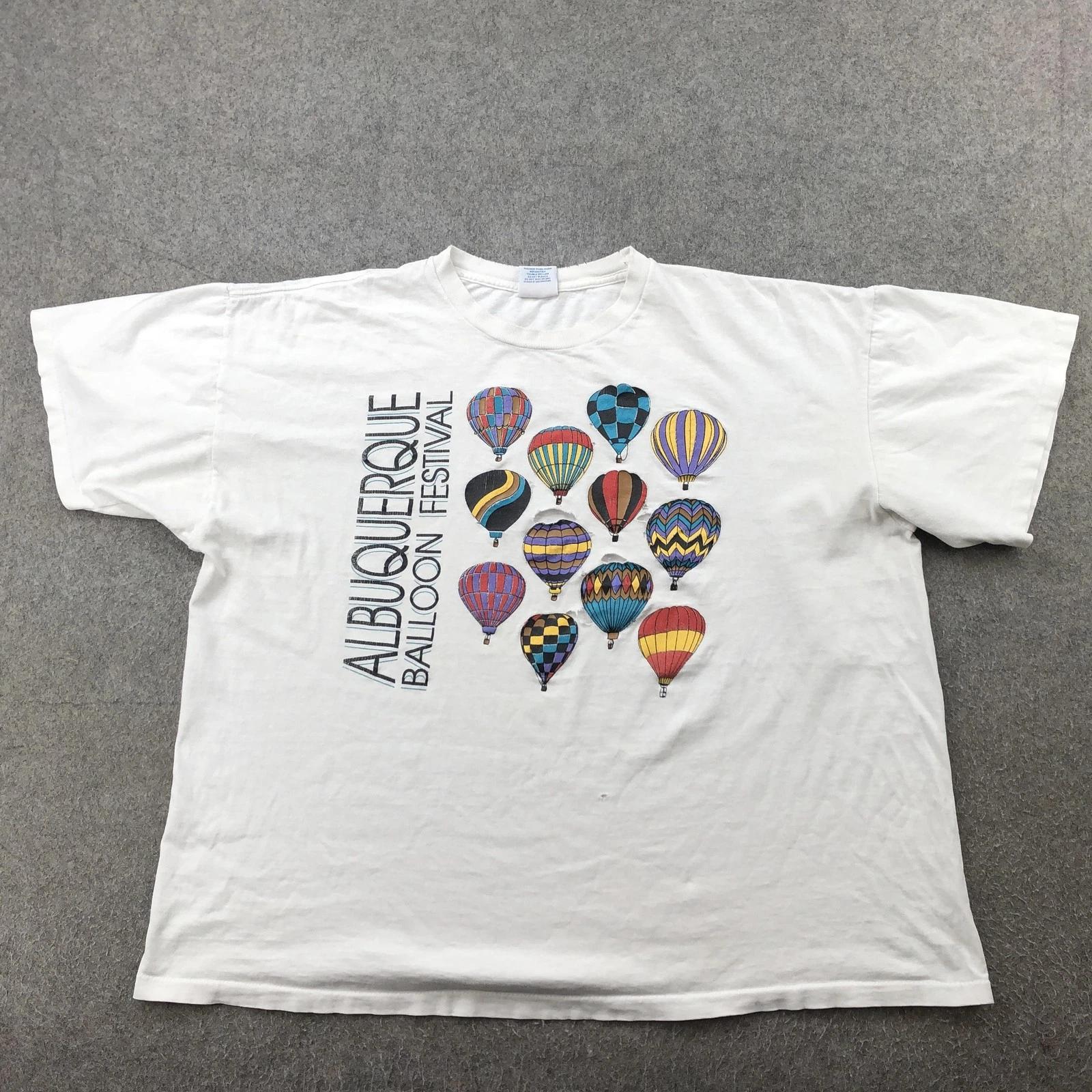 Vintage Albuquerque Balloon Festival Shirt Mens 2XL Made USA White Graphic 90s L
Vintage Albuquerque Balloon Festival Shirt Mens 2XL Made USA White Graphic 90s L
