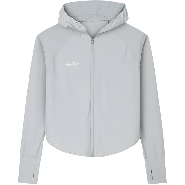 Anta Training Series Solid Color Zip-Up Hooded Loose Sun Protection Jacket Women jackets Star-Diamond-Gray 162427704-3 XXL
Anta Training Series Solid Color Zip-Up Hooded Loose Sun Protection Jacket Women jackets Star-Diamond-Gray 162427704-3 XXL