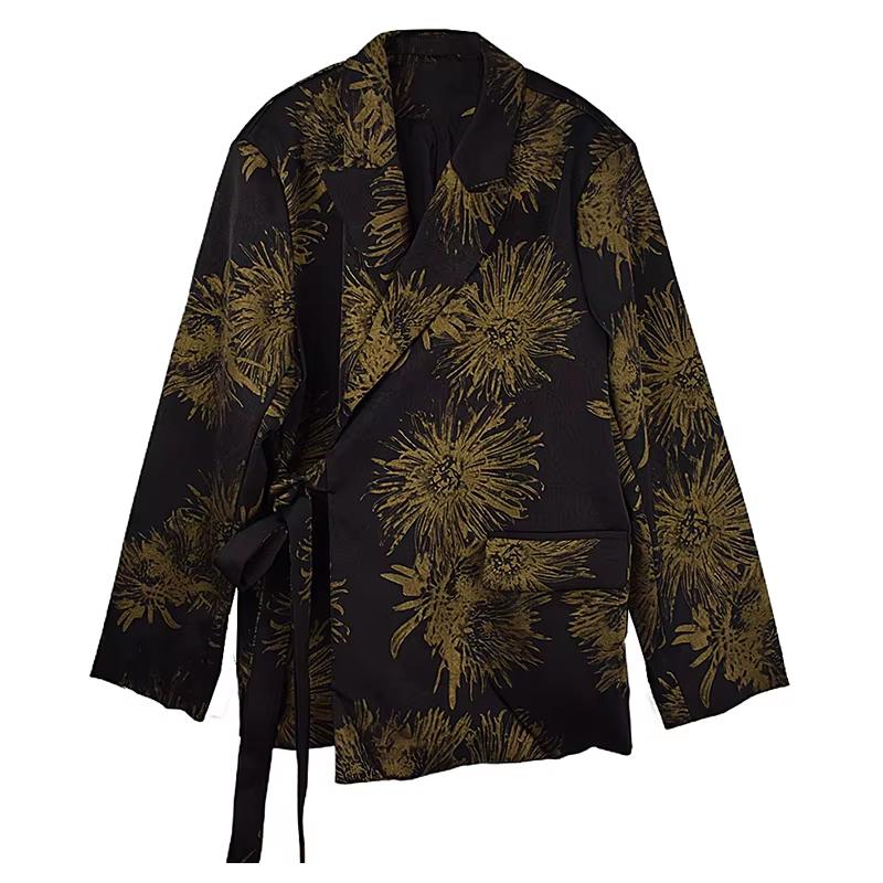Xitao Винтажная куртка-пальто с цветочным принтом на шнуровке ZYY1039 L чёрный
Xitao Винтажная куртка-пальто с цветочным принтом на шнуровке ZYY1039 L чёрный