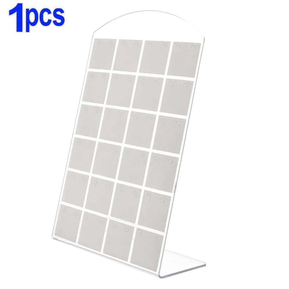 1-2pcs 48/72Holes Portable Earrings Earstuds Holder Plastic Jewelry Display Holder Earring Showcase Organizer stand Storage Rack
1-2pcs 48/72Holes Portable Earrings Earstuds Holder Plastic Jewelry Display Holder Earring Showcase Organizer stand Storage Rack