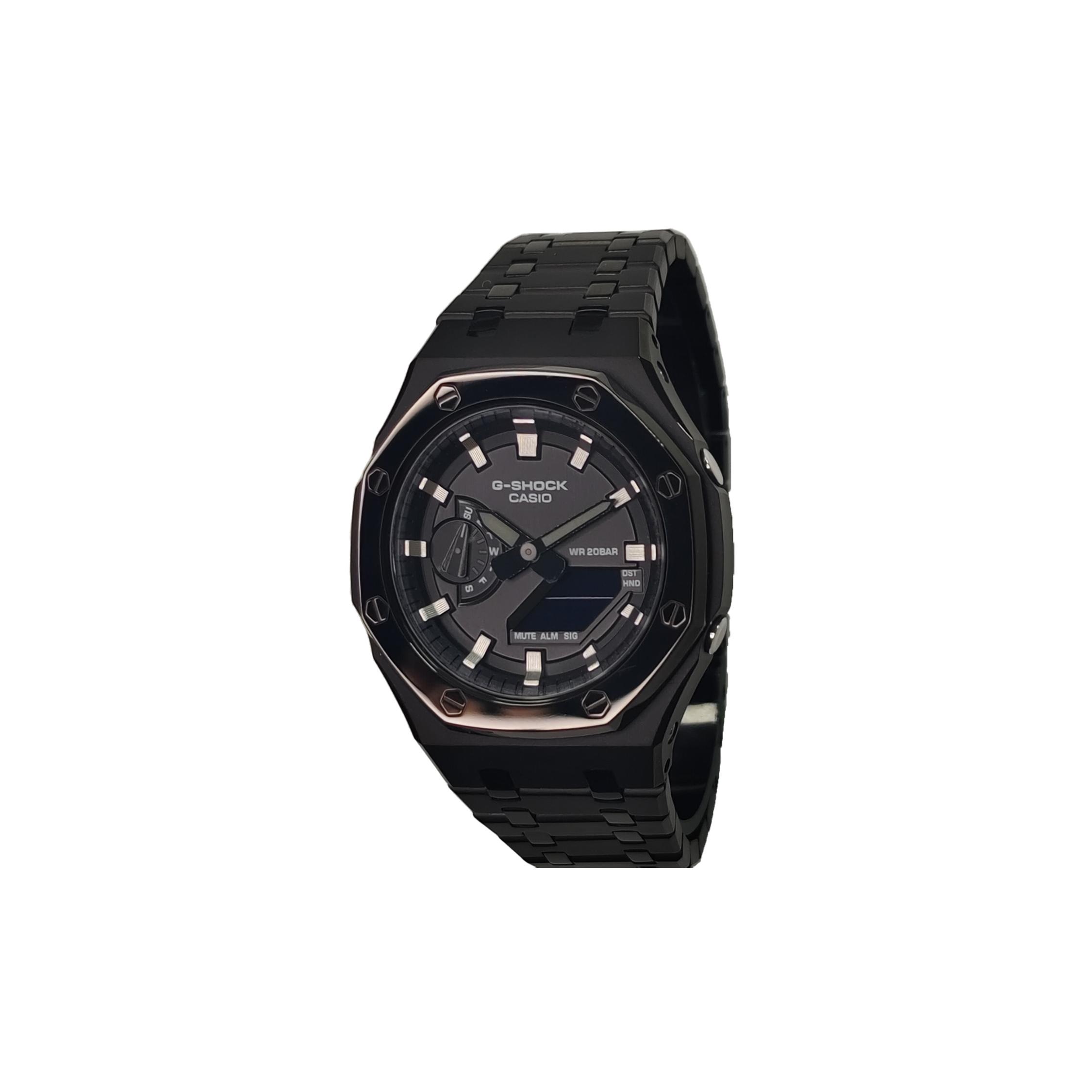 CASIO Custom Collection Electronic Movement Stainless Steel Strap Watch Men s Watches Black Dial GA-2100-1A1(Watch3--)
CASIO Custom Collection Electronic Movement Stainless Steel Strap Watch Men s Watches Black Dial GA-2100-1A1(Watch3--)