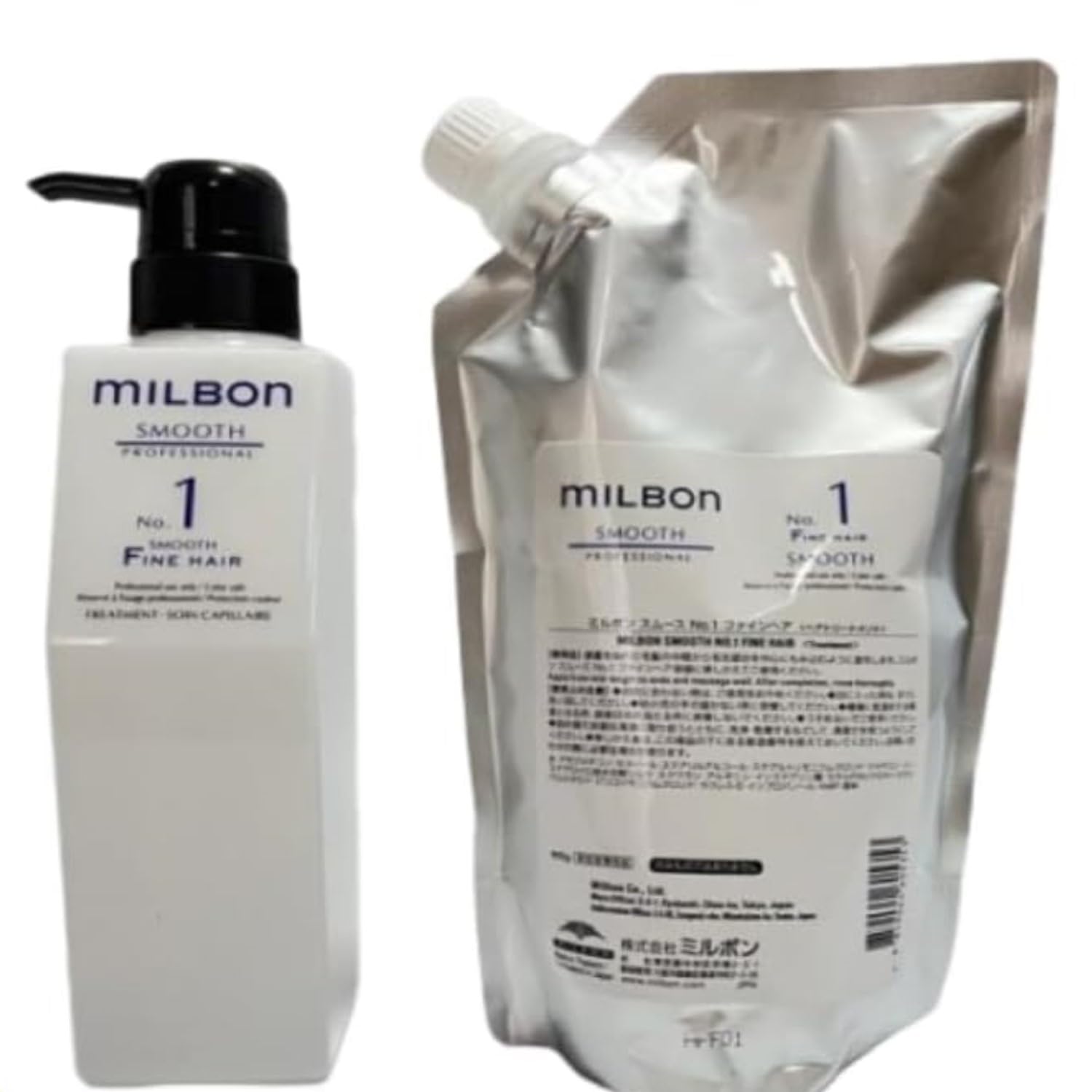 Milbon Smooth Fine Hair Treatment 600 г Global Milbon Smoothing Salon Treatment Refill с системой бутылочек Milbon No.1
Milbon Smooth Fine Hair Treatment 600 г Global Milbon Smoothing Salon Treatment Refill с системой бутылочек Milbon No.1