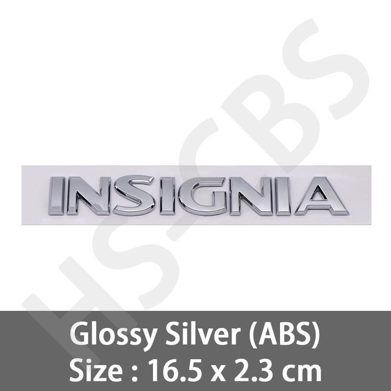 INSIGNIA Letter Logo Emblem Badge Car Rear Trunk Fender Decal Tailgate Stickers for Insignia GTC OPC, Exterior Body Sticker
INSIGNIA Letter Logo Emblem Badge Car Rear Trunk Fender Decal Tailgate Stickers for Insignia GTC OPC, Exterior Body Sticker