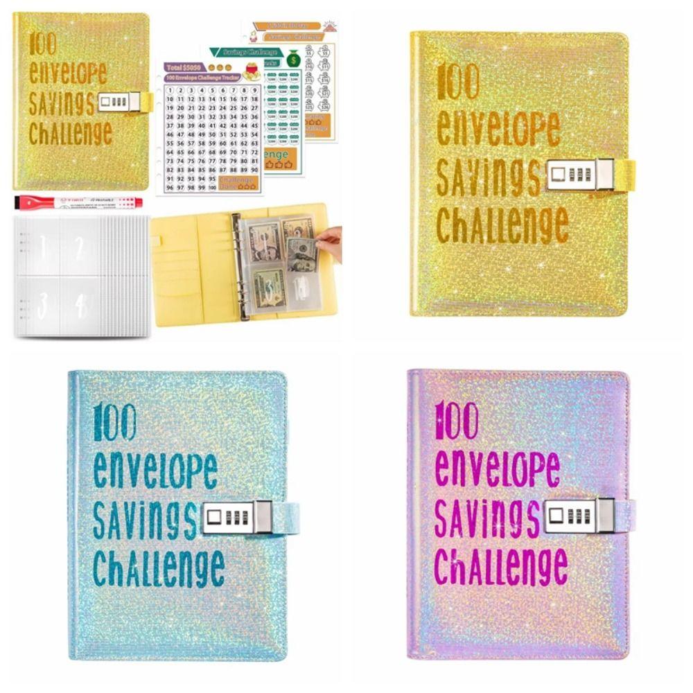 Laser Cover Money Saving Binder Cash Envelopes Mini Budget Binder Savings Challenges Book Kids жовтий
Laser Cover Money Saving Binder Cash Envelopes Mini Budget Binder Savings Challenges Book Kids жовтий
