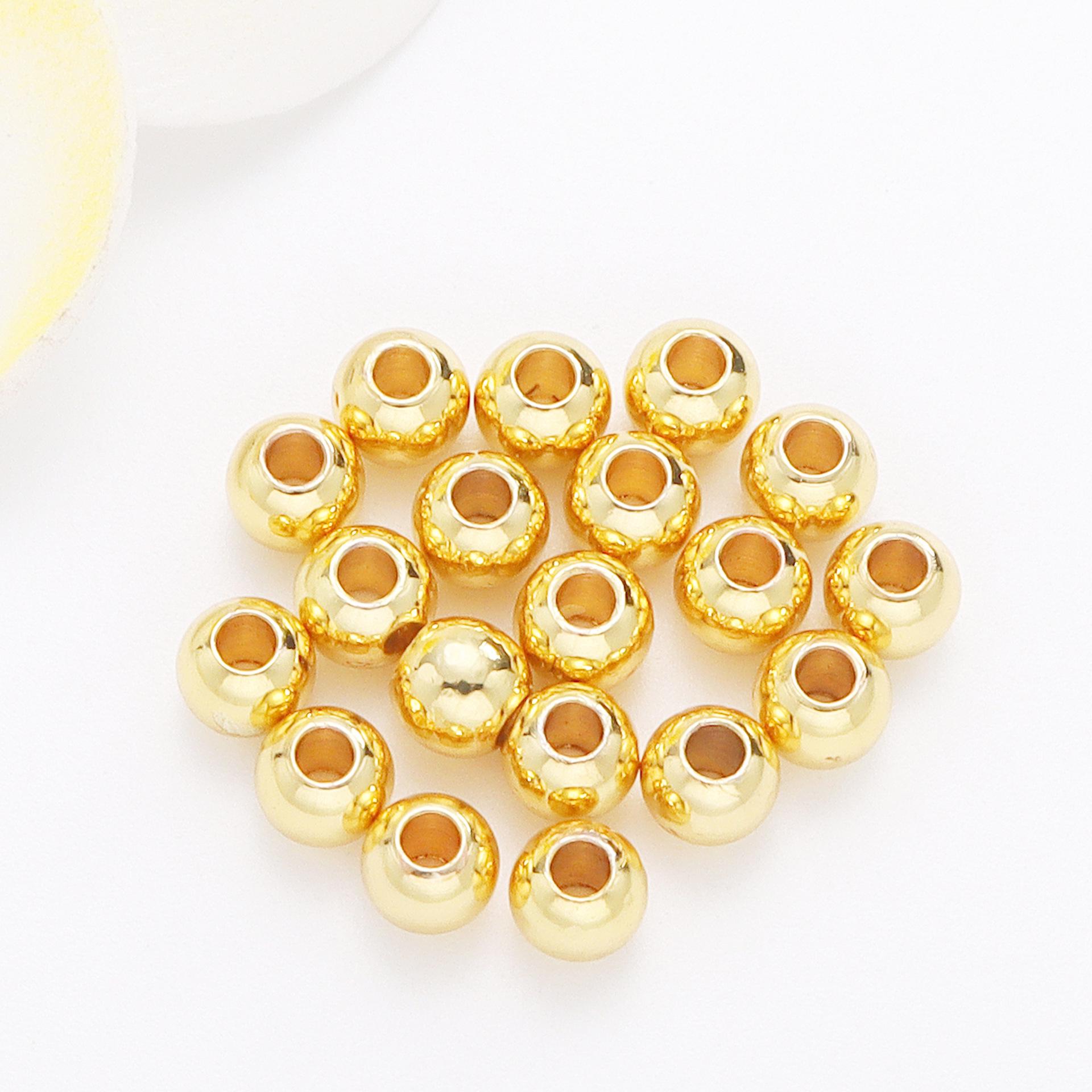 18k Gold-Filled Beads: Color-Retaining, Smooth, Lucky Transfer Spacers, DIY Jewelry Accessories, Handmade Loose Beads 2mm
18k Gold-Filled Beads: Color-Retaining, Smooth, Lucky Transfer Spacers, DIY Jewelry Accessories, Handmade Loose Beads 2mm