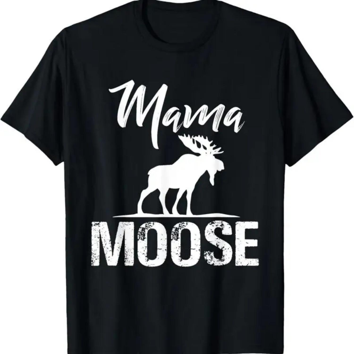Womens Mama Moose T shirt gifts S чёрный
Womens Mama Moose T shirt gifts S чёрный