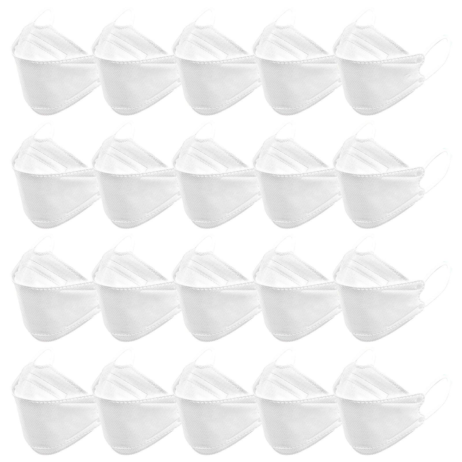 KN95 Adult Protective Face Masks Four Layer Construction Breathable Design 20pcs Disposable Respirators for Daily Use and Outdoor Activities One Size білий
KN95 Adult Protective Face Masks Four Layer Construction Breathable Design 20pcs Disposable Respirators for Daily Use and Outdoor Activities One Size білий