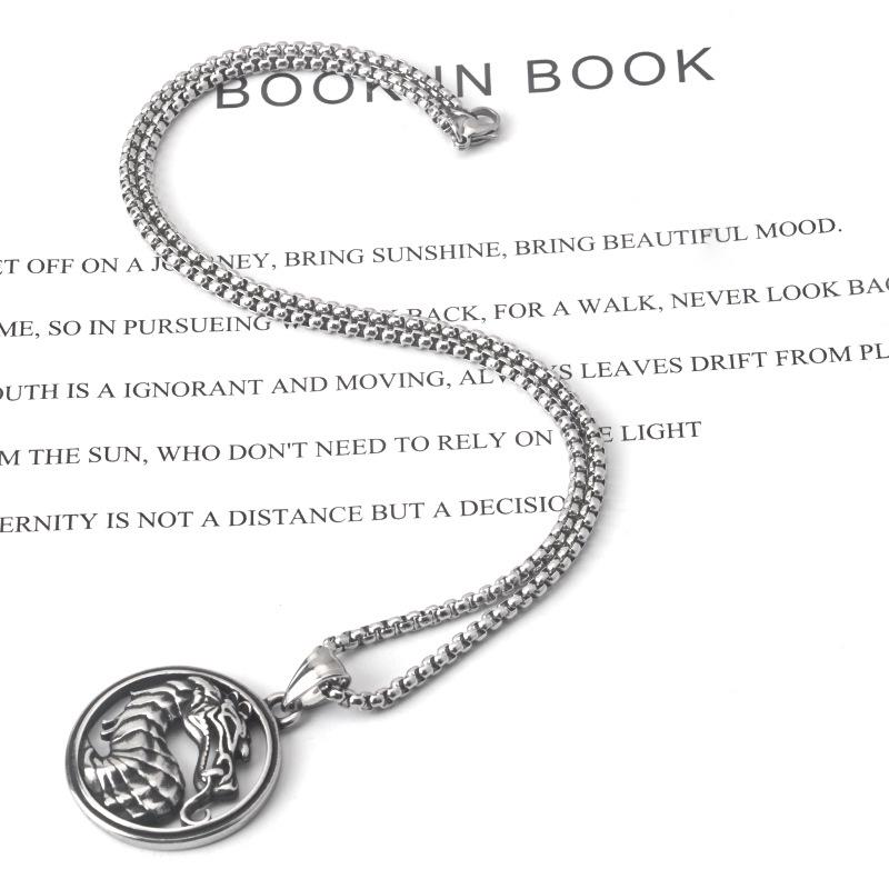 Подвеска-кулон из титановой стали «Дракон Мортал Комбат» - Панк-мода из нержавеющей стали.
Подвеска-кулон из титановой стали «Дракон Мортал Комбат» - Панк-мода из нержавеющей стали.