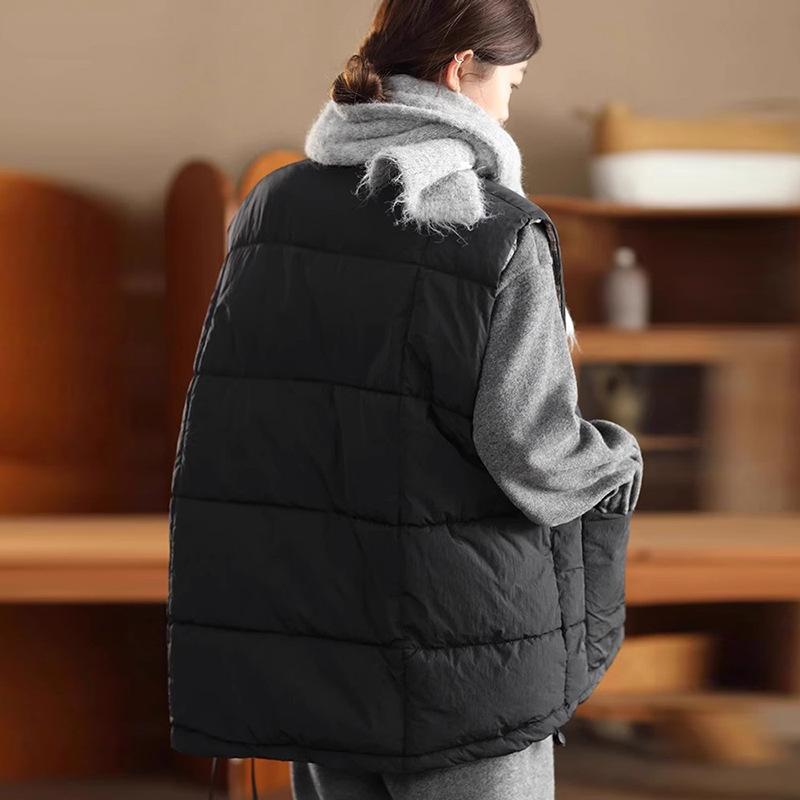 150Kg can wear large size down vest women s 2025 winter new design sense splicing plaid vest XXL чорний
150Kg can wear large size down vest women s 2025 winter new design sense splicing plaid vest XXL чорний