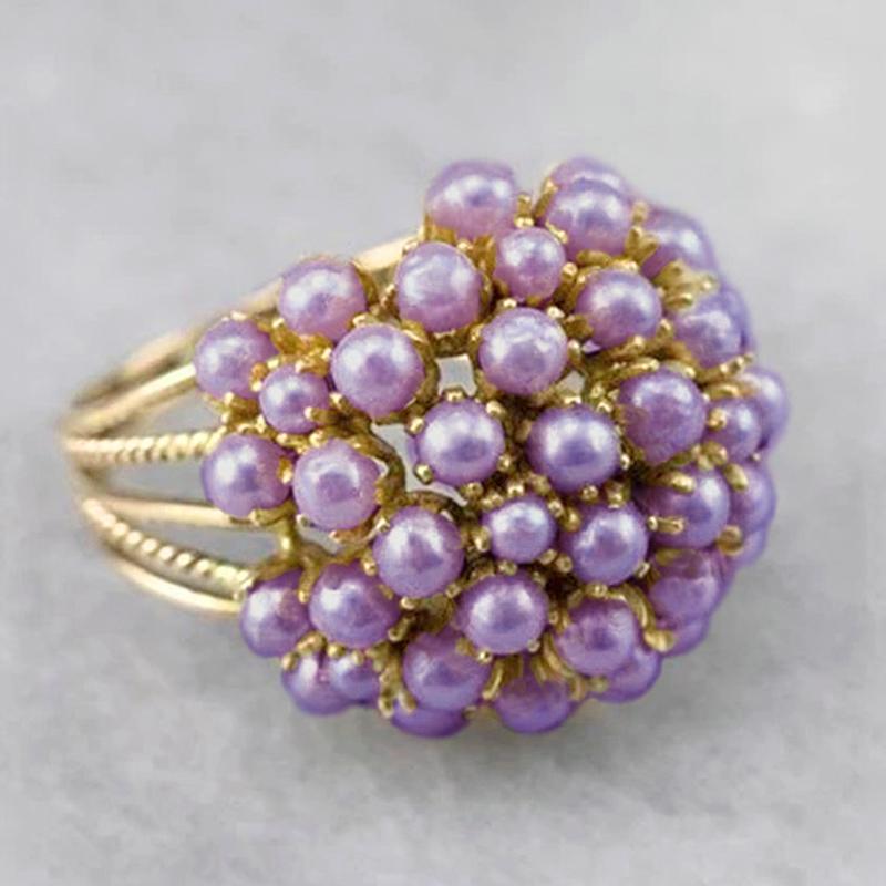 CAOSHI Gorgeous Imitation Pearl Bouquet Design Rings for Women Aesthetic Engagement Wedding Party Accessories Statement Jewelry 6
CAOSHI Gorgeous Imitation Pearl Bouquet Design Rings for Women Aesthetic Engagement Wedding Party Accessories Statement Jewelry 6