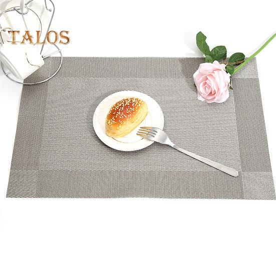 Коврик под столовый прибор из плетеного винила, термостойкий ПВХ-коврик, нескользящий, моющийся, защищает стол от ожогов и пятен, обеденные коврики для дома, ресторана, бара серебряный серый
Коврик под столовый прибор из плетеного винила, термостойкий ПВХ-коврик, нескользящий, моющийся, защищает стол от ожогов и пятен, обеденные коврики для дома, ресторана, бара серебряный серый