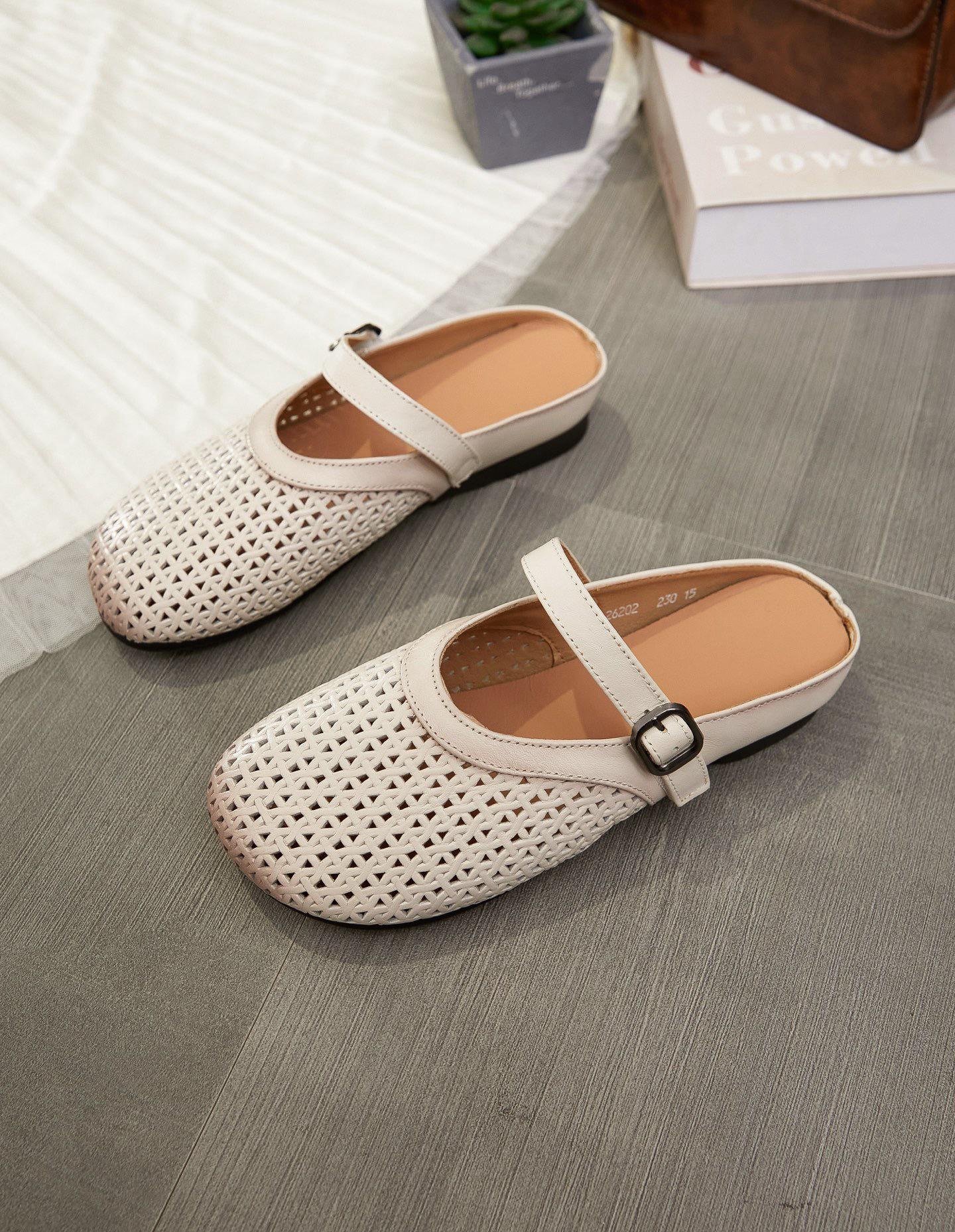 Women s 2026 Summer Flat Half-Slippers: Fashionable Hollow-Out Closed-Toe Soft Sole Slip-On Loafers 39 бежевий
Women s 2026 Summer Flat Half-Slippers: Fashionable Hollow-Out Closed-Toe Soft Sole Slip-On Loafers 39 бежевий