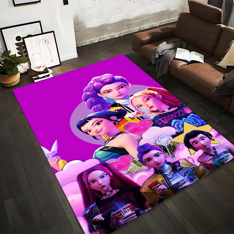 Colorful Cartoon Characters Graphic with Pink Hearts and Purple Background Carpet Design Suitable for use as an anti-slip1 for1room and bedroom sofas 40x60cm( 15x23in )
Colorful Cartoon Characters Graphic with Pink Hearts and Purple Background Carpet Design Suitable for use as an anti-slip1 for1room and bedroom sofas 40x60cm( 15x23in )