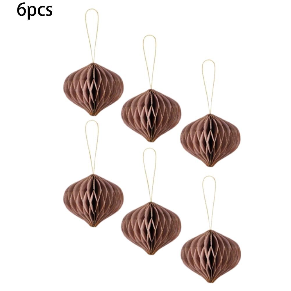 6Pcs Latest Paper Honeycomb Flowers Balls Diy Party Decorative Hanging Ornament Crafts Wedding Household Christmas Decoration Paper Lantern
6Pcs Latest Paper Honeycomb Flowers Balls Diy Party Decorative Hanging Ornament Crafts Wedding Household Christmas Decoration Paper Lantern