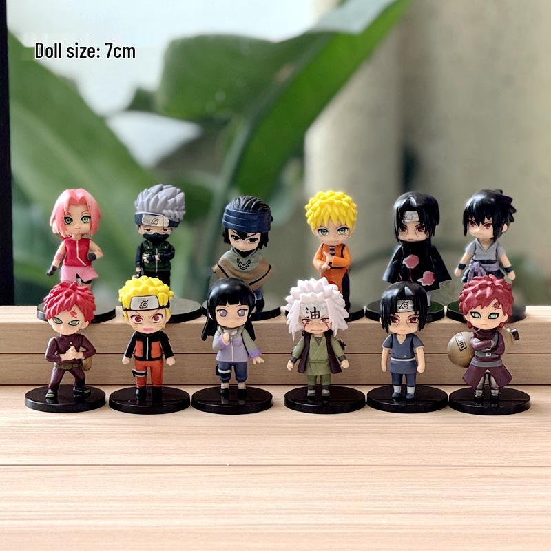 12 Q Version Naruto Figures: Gaara, Naruto, Kakashi Character Dolls Models - Anime Merchandise Ornaments
12 Q Version Naruto Figures: Gaara, Naruto, Kakashi Character Dolls Models - Anime Merchandise Ornaments