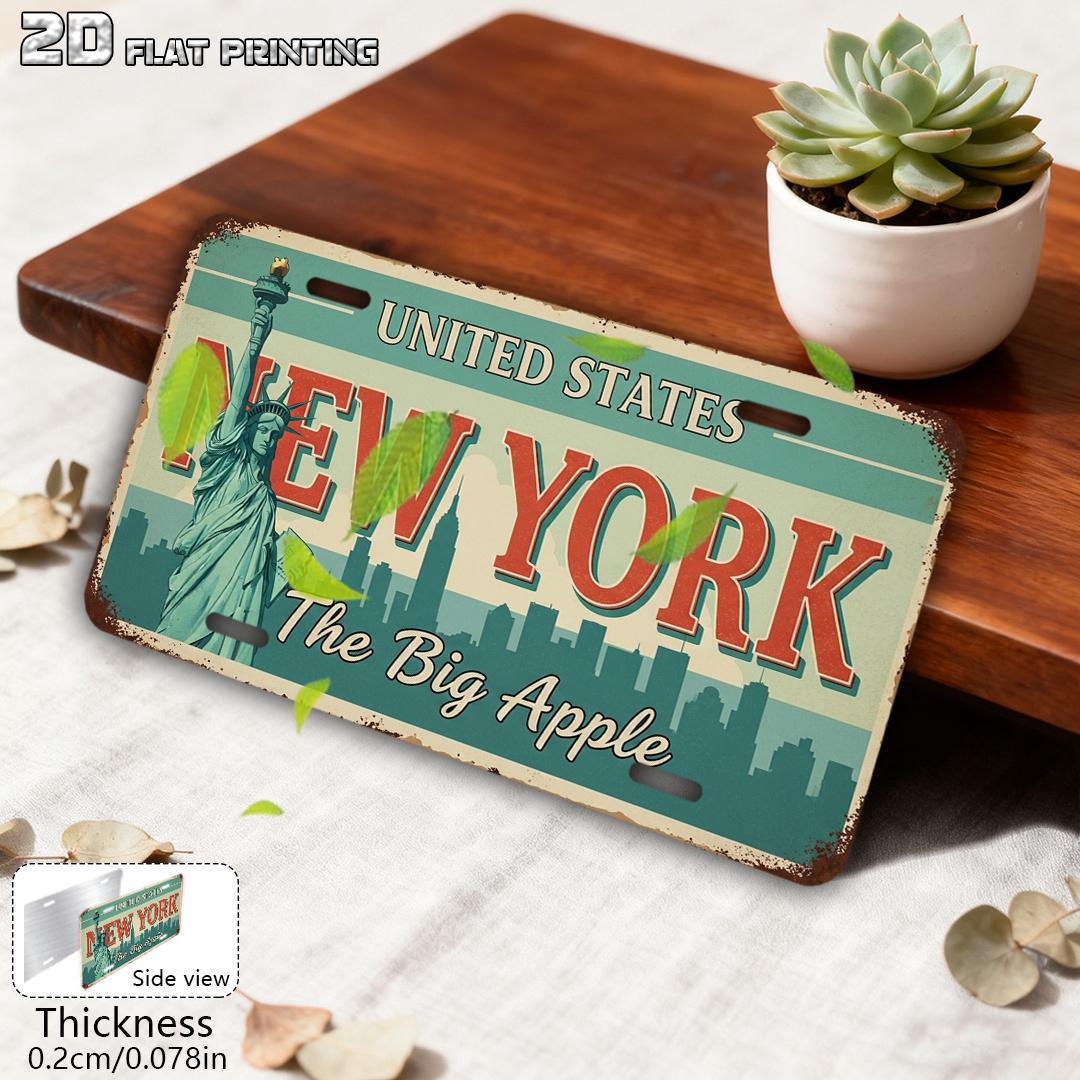 D Flat D Flat pc New York Retro City Sign Vintage Aluminum Metal Wall Plaque Suitable for Outdoor Use cm x 15x30cm(5.9x7.8inch)
D Flat D Flat pc New York Retro City Sign Vintage Aluminum Metal Wall Plaque Suitable for Outdoor Use cm x 15x30cm(5.9x7.8inch)