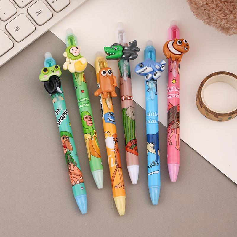 36Pcs Tung Tung Sahur Style Cute Gel Pens with Push Mechanism and Erasable Ink - 0.5mm Tip, Smooth Writing - Essential Gift for The New School Year Random style
36Pcs Tung Tung Sahur Style Cute Gel Pens with Push Mechanism and Erasable Ink - 0.5mm Tip, Smooth Writing - Essential Gift for The New School Year Random style
