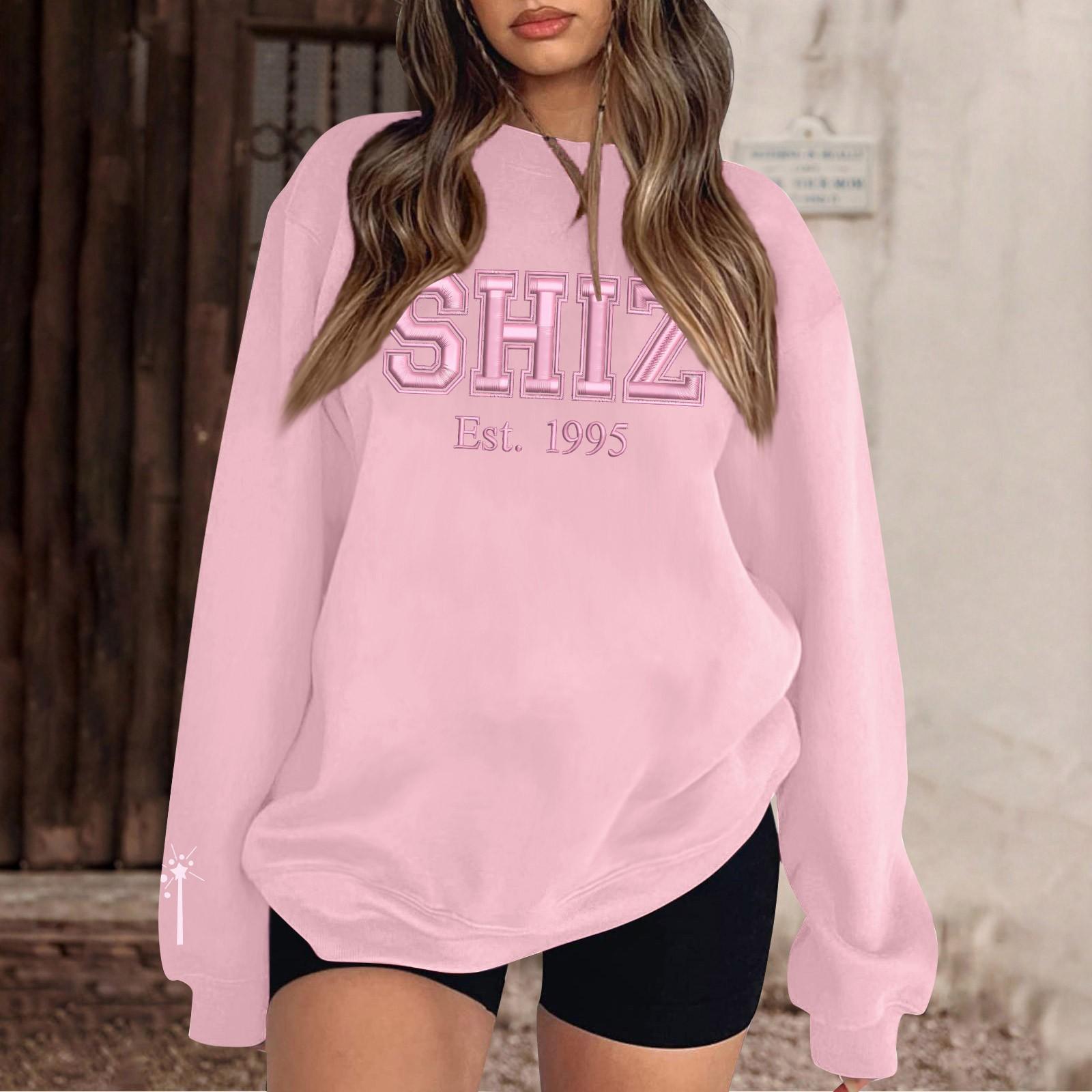 Женская повседневная модная блузка с длинным рукавом и круглым вырезом с принтом и пуловером
Женская повседневная модная блузка с длинным рукавом и круглым вырезом с принтом и пуловером