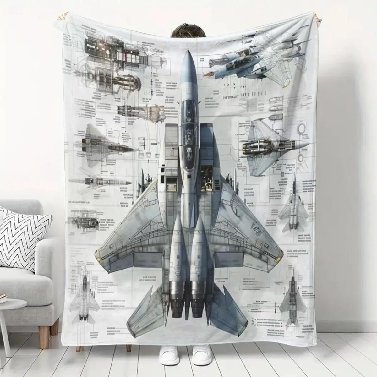 UltraSoft Fighter Jet Print Flannel Throw Blanket Perfect for Couch Bed and Travel Ideal Gift for Family and Friends 75x100cm (30x40inch)
UltraSoft Fighter Jet Print Flannel Throw Blanket Perfect for Couch Bed and Travel Ideal Gift for Family and Friends 75x100cm (30x40inch)