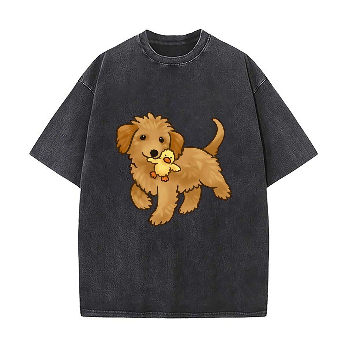 Goldendoodle Fashionable design Washed Vintage TShirts Street Hip Hop Retro Punk T Shirt S
Goldendoodle Fashionable design Washed Vintage TShirts Street Hip Hop Retro Punk T Shirt S