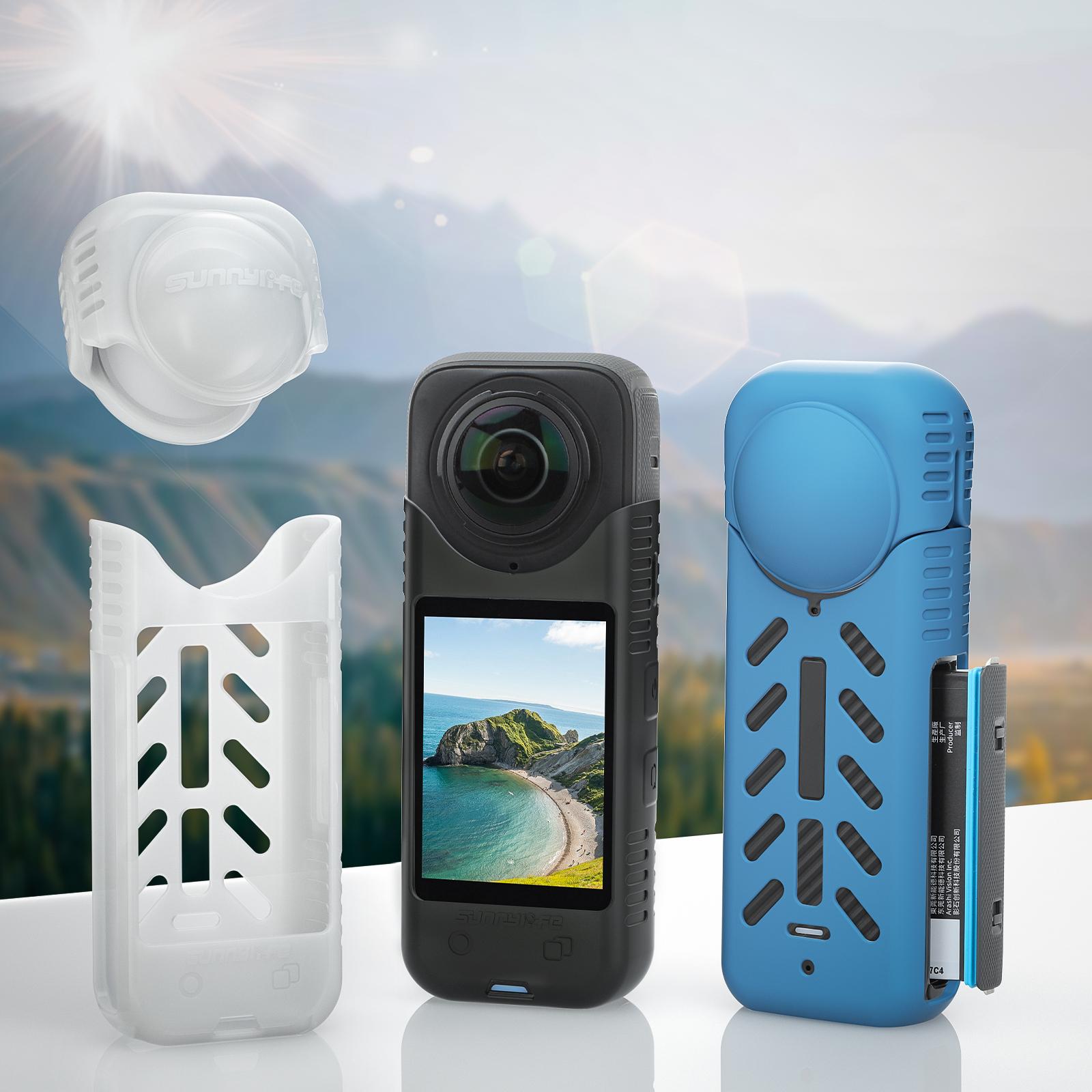 Case + Lens Cap for Insta360 X4 Accessories Flexible Silicone Protective Cover Case for Insta 360 X4 Lens Protector Shell for Insta360 X4
Case + Lens Cap for Insta360 X4 Accessories Flexible Silicone Protective Cover Case for Insta 360 X4 Lens Protector Shell for Insta360 X4