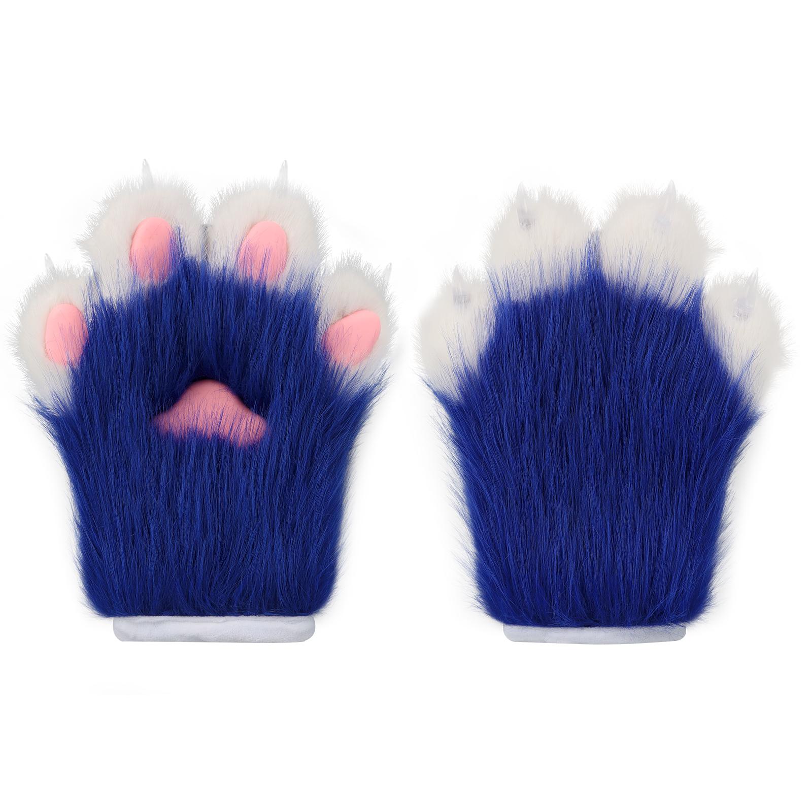 New Plush Animal Claws Nails Gloves Anime Cos Costumes Accessories For Halloween Girls Prom Cosplay Props Accessories One Size
New Plush Animal Claws Nails Gloves Anime Cos Costumes Accessories For Halloween Girls Prom Cosplay Props Accessories One Size
