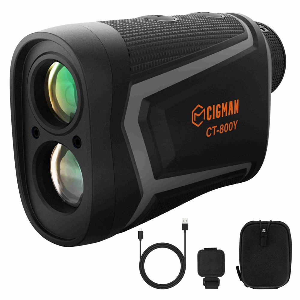 Далекомір для гольфу CIGMAN CT-800Y, 800 м, із 6-кратним збільшенням, вібрацією, що фіксує флагшток, магнітним ременем, акумулятором USB 15x12x7.5cm чорний
Далекомір для гольфу CIGMAN CT-800Y, 800 м, із 6-кратним збільшенням, вібрацією, що фіксує флагшток, магнітним ременем, акумулятором USB 15x12x7.5cm чорний