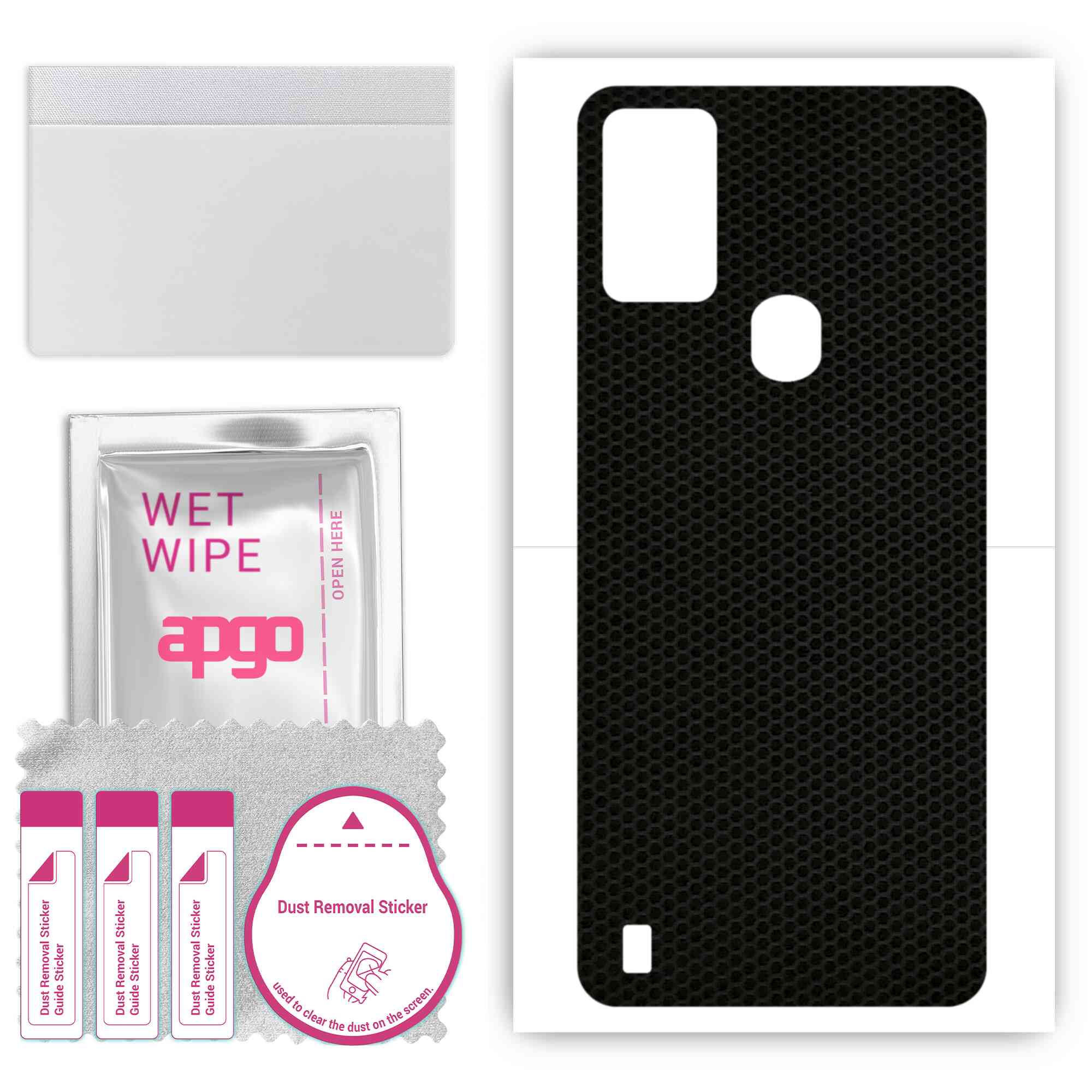 apgo Protective Skin Sticker for the back compatible with Blackview A50, Wrap Film, Foil, Vinyl - Pattern Matrix
apgo Protective Skin Sticker for the back compatible with Blackview A50, Wrap Film, Foil, Vinyl - Pattern Matrix