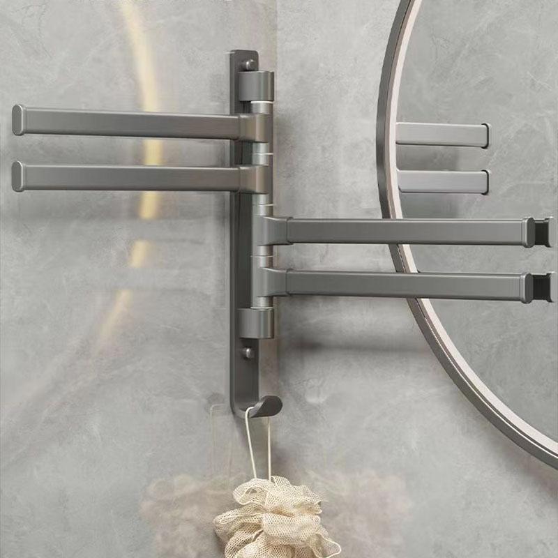 Aluminum alloy Bathroom Towel Holder Wall Mounted No Punching Shower Room Towel Bar Suitable For 1-4 People
Aluminum alloy Bathroom Towel Holder Wall Mounted No Punching Shower Room Towel Bar Suitable For 1-4 People