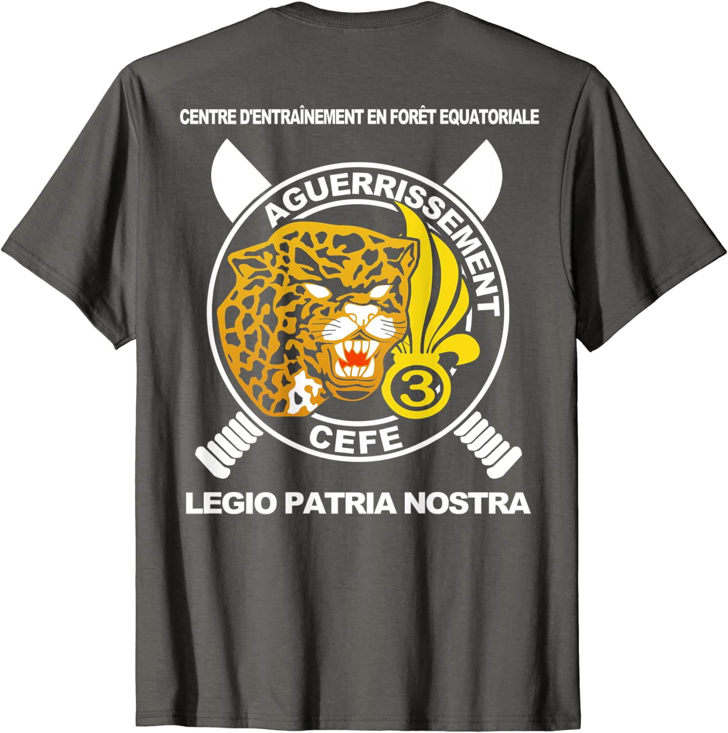 French Legion Patria Nostra CEFE Jungle Warfare Training T-Shirt 100% Cotton O-Neck Short Sleeve Casual Mens T-shirt Size S-3XL 4XL
French Legion Patria Nostra CEFE Jungle Warfare Training T-Shirt 100% Cotton O-Neck Short Sleeve Casual Mens T-shirt Size S-3XL 4XL