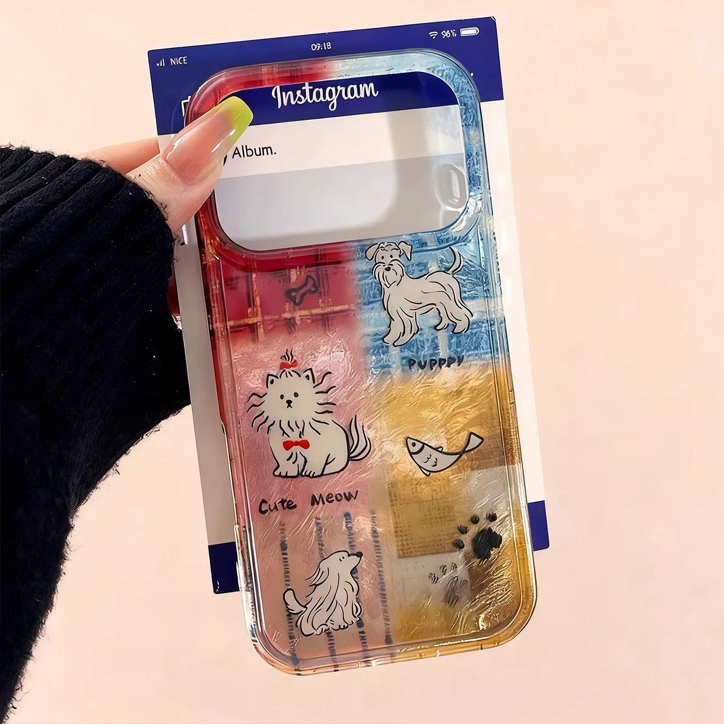 Graffiti Cats Full Screen Phone Case for Apple 17 Pro/Pro Max/16 Pro/15 PM/14/13 – Colorful and Girly Design 16 Pro
Graffiti Cats Full Screen Phone Case for Apple 17 Pro/Pro Max/16 Pro/15 PM/14/13 – Colorful and Girly Design 16 Pro