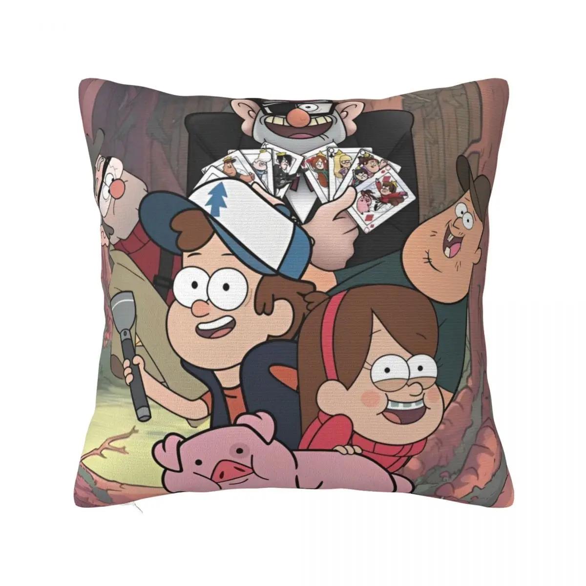 Gravity Falls Poster Dipper And Mabel Pillowcase Polyester Cushion Cover Cartoon Anime Pillow Case Cover Bedroom Square 45X45cm 12x12Inch
Gravity Falls Poster Dipper And Mabel Pillowcase Polyester Cushion Cover Cartoon Anime Pillow Case Cover Bedroom Square 45X45cm 12x12Inch