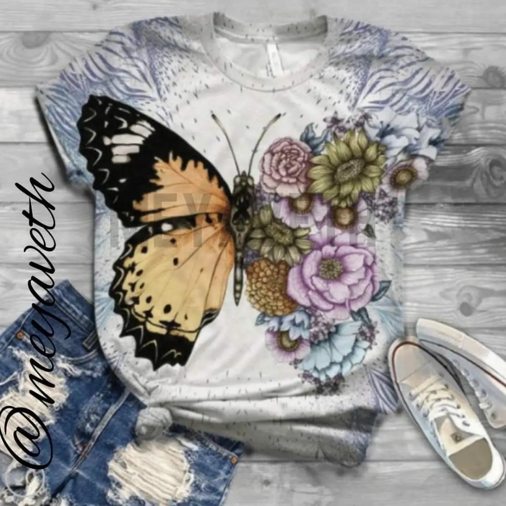 Футболки с 3D-принтом с узором бабочки и стрекозы, женская футболка с короткими рукавами, уличная одежда Y2k, футболки в стиле Харадзюку, топы, женская одежда XL
Футболки с 3D-принтом с узором бабочки и стрекозы, женская футболка с короткими рукавами, уличная одежда Y2k, футболки в стиле Харадзюку, топы, женская одежда XL