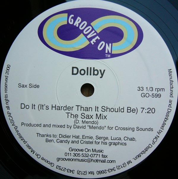 12inch Record DOLLBY - Do It (It s Harder Than It Should B GO559 GROOVE ON 2000 US Dance & Electronica Used
12inch Record DOLLBY - Do It (It s Harder Than It Should B GO559 GROOVE ON 2000 US Dance & Electronica Used